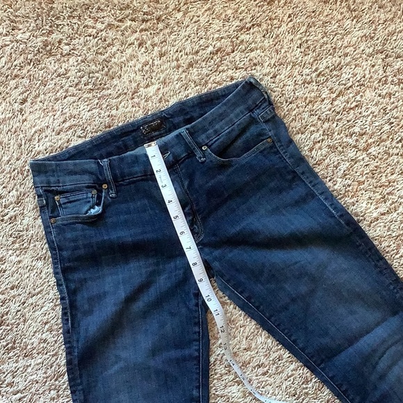 MOTHER Women's Jeans Here Kitty Kitty Raw Hem Skinny Low Rise Size 30 - Picture 13 of 13